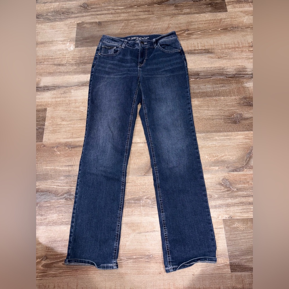 Maurices Dark Indigo Straight Leg Jeans for Women